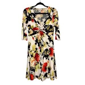 Moci Whimsigoth Babydoll Midi Dress Womens Size Medium Romantic Fairy Grunge
